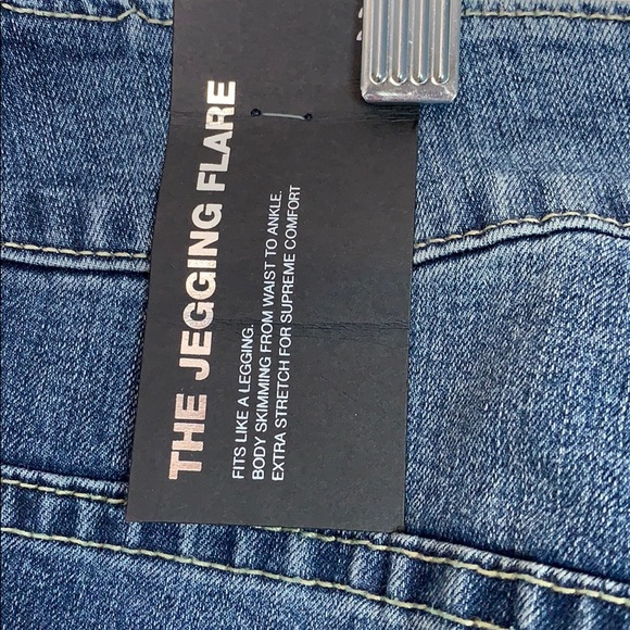 Lane Bryant Sz 22 NWT Jegging Flare Denim Jeans - Picture 6 of 6